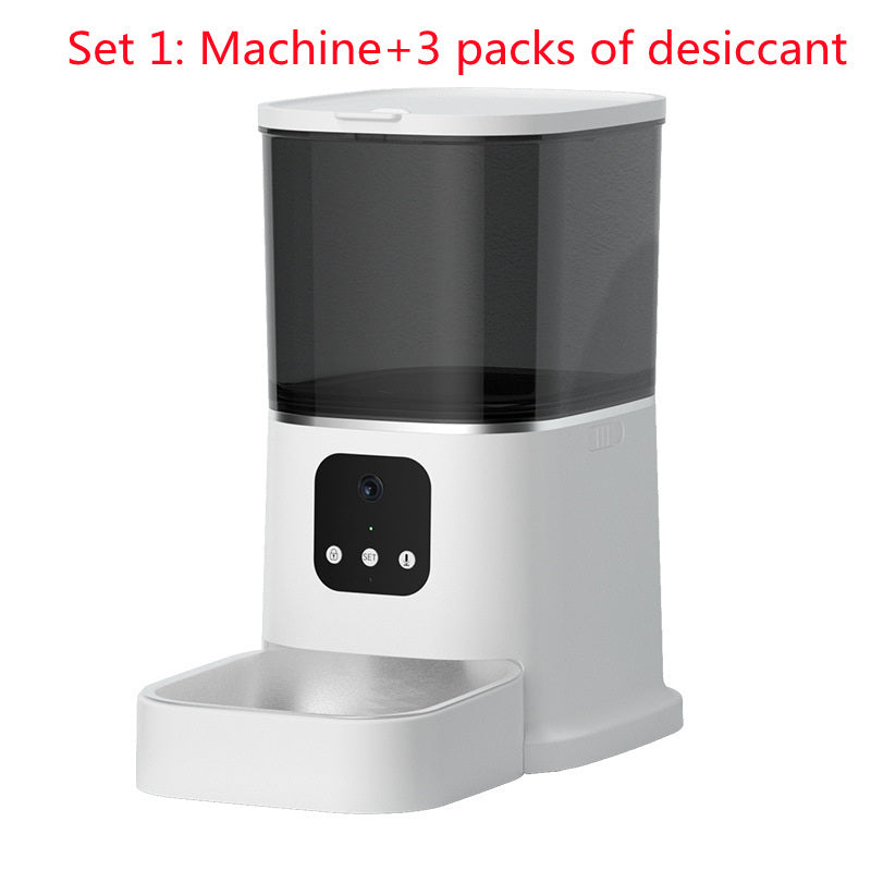 Pet Automatic Feeder Large Capacity Smart Voice Recorder